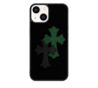 qizjio Cool Cross Phone Case Shockproof Protective for iPhone 15