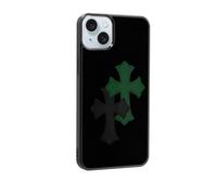 qizjio Cool Cross Phone Case Shockproof Protective for iPhone 15 Plus