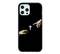 qizjio Cross Phone Case Shockproof Protective Christian Aesthetic Cases for iPhone 12 Pro Max