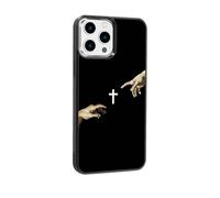 qizjio Cross Phone Case Shockproof Protective Christian Aesthetic Cases for iPhone 14 Pro Max