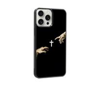 qizjio Cross Phone Case Shockproof Protective Christian Aesthetic Cases for iPhone 16 Pro Max