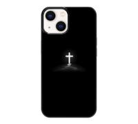qizjio Cross Phone Case Shockproof Protective Christian Jesus Phone Cases for iPhone 14 Plus