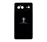 qizjio Cross Phone Case Shockproof Protective Jesus Christian Phone Cover for Google Pixel 6