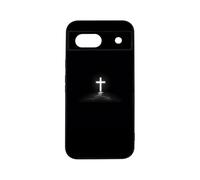 qizjio Cross Phone Case Shockproof Protective Jesus Christian Phone Cover for Google Pixel 8A