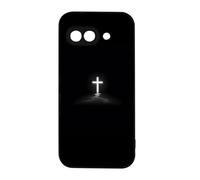 qizjio Cross Phone Case Shockproof Protective Jesus Christian Phone Cover for Google Pixel 9A