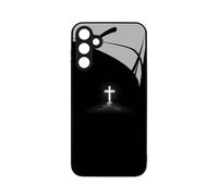 qizjio Cross Phone Case Shockproof Protective Jesus Christian Phone Cover for Samsung Galaxy S24