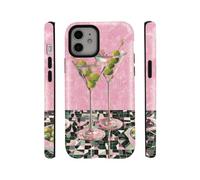 qizjio for iPhone 11 Case, Pink Martini Phone Case