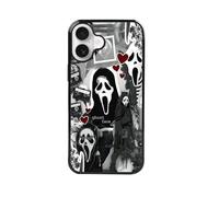 qizjio Horror Anime Phone Case Shockproof Protective Halloween Phone Cases for iPhone 16 Plus