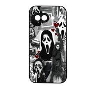 qizjio Horror Anime Phone Case Shockproof Protective Halloween Phone Cover for Google Pixel 9A