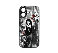 qizjio Horror Anime Phone Case Shockproof Protective Halloween Phone Cover for iPhone 17