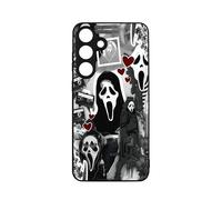 qizjio Horror Anime Phone Case Shockproof Protective Halloween Phone Cover for Samsung Galaxy S25 Plus