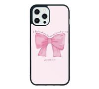 qizjio Pink Bow Phone Case Shockproof Protective Jesus Christian God Phone Cases for iPhone 12 Pro Max