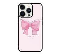 qizjio Pink Bow Phone Case Shockproof Protective Jesus Christian God Phone Cases for iPhone 13 Pro