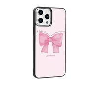 qizjio Pink Bow Phone Case Shockproof Protective Jesus Christian God Phone Cases for iPhone 15 Pro Max