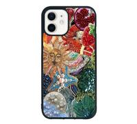 qizjio Vintage Collage Mosaic Phone Case Shockproof Protective Y2K Phone Cases for iPhone 11