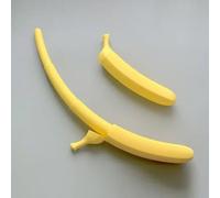 QIZLDBGF Banana Stretch Toy, Creative Stress Relief Radish Internet Celebrity Style Educational PLA Toy