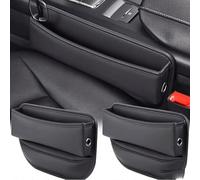 QIZUN 2 Pack Car Seat Gap Organizer for Renault 5 E-Tech (R5) 2024-2025, Car Seat Gap Filler Box Premium PU Leather Automotive Interior Crevice Storage Pockets