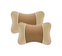 QIZUN 2Pcs Car Headrest Pillow Neck Support Set Accessories for Land Rover Defender 110 2020-2024, Ergonomic Travel Cushion Comfy Seat Pillow,Beige