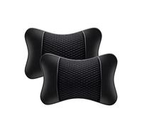 QIZUN 2Pcs Car Headrest Pillow Neck Support Set Accessories for Land Rover Range Rover Evoque II 2019-2024, Ergonomic Travel Cushion Comfy Seat Pillow,Black