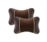 QIZUN 2Pcs Car Headrest Pillow Neck Support Set Accessories for Land Rover Range Rover Sport II 2017-2022, Ergonomic Travel Cushion Comfy Seat Pillow,Brown