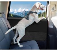 QIZUN 2Pcs Dog Car Door Protector for Mitsubishi Outlander Samurai 2013-2019, Anti Pet Scratching Pet Car Door Protective Mat, Durable Washable Dog Vehicle Guard