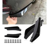 QIZUN 2pcs Resilient Rear Bumper Corner Shrouds for Chevrolet Corvette C7 2014-2019