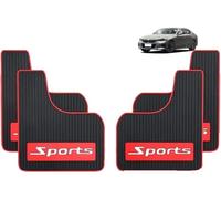 QIZUN 4 Pcs Car Mud Flaps for Jaguar Xf/Xf Sportbrake 2014-2016 | Wheel Arch Protection Heavy Duty Rubber Mudguards Splash Guards Front Rear Fender Extensions Car Exterior Accessories Styling