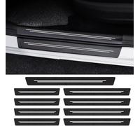 QIZUN Car Door Sill Protectors for Fiat 600 Hybrid 2024-2026