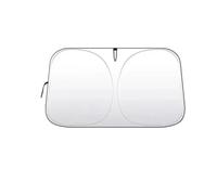 QIZUN Car Windscreen Sun Shade for Dacia Sandero II 2016-2020 | Provides strong UPF fifty plus ultraviolet resistance safely protecting your vehicle interior from harmful light damage