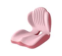 QIZUN Lumbar Support Pillow for Peugeot 3008 GT Line 2019-2024 2025, Back Support Cushion for Car Seat Ergonomic Streamline Memory Foam Cushion car seat for long drive,Rosa