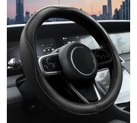 QIZUN Steering Wheel Cover for Kia Niro SG2 22-24 | Premium Leather Protector Fits 14.5-15 Inch Standard Wheels Elegant Styling Accessories