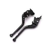 Qjahxkf Clutch Lever Rake Clutch Levers Fits for Suzuki for GSX-R1000 -R 2007 2008 Motorcycle Adjustable Long/Short Handle Brake Clutch(Long All Black)