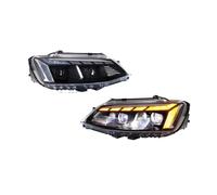 Qjahxkf Front Light Assembly LED Headlights Start-up Animation Sequential Turn Signal Front Lamps Assembly For VW For Jetta For MK6 2011-2018 Headlight Lamp Unit
