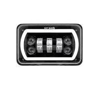 Qjahxkf Headlamp 4X6inch Square Headlight LED Driving Light 12V For Chevrolet For Camaro For Cavalier For Monte For Carlo 1980-1992 Front Lamp Assembly(1piece LED Headlight)