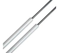 Qjahxkf Lift Support Shock Struts For JAC For Shuailing For T8 For JAC For T8 Pro 2018-2024 Pickup Rear Tailgate Boot Lift Supports Gas Strut Rear Tailgate(Silver Carbon Fiber)