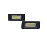 Qjahxkf Number Plate Light For A1 For A4 B8 4D 5D For A5 S5 2D 5D For A6 S6 Canbus Auto Light Led License Plate Light Tail Light 2piece License