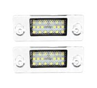 Qjahxkf Number Plate Light For A3 S3 8L For A4 B5 LED Number Plate Light Error Free License Lamp Avant Car Accessories 2piece License