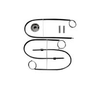 Qjahxkf Window Regulator Window Regulator Repair Kit Front Left Side for Smart for Roadster Osf 2003-2005 Electric Window