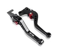 QJDYELXNZL CNC Aluminum Adjustable Foldable Extendable Brake Clutch Levers for Ya&maha MT-125 2014-2021 Anti-Slip Durable Parts Brakes Clutchs Levers
