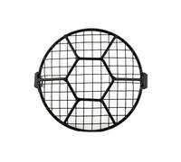 QJDYELXNZL Universal 5.7inch Motorcycle Front Headlight Lampshade Mesh Grill Cover Mask Protector Guard For CB400SS ENGN CG 125 250 Headlamp Grilles Cover