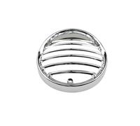 QJDYELXNZL Universal Motorcycle Headlight Grill Cover Front HeadLamp Mask Protector For Cruiser Chopper headlight cover Headlamp Grilles Cover