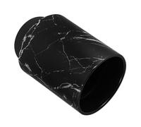 QJFORU House bin,Kitchen bin,Marble Pattern Wastebasket Indoor Trash Can for Bathroom Kitchen Stylish Home Decor Garbage Bin