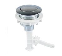 QJFORU Push button toilet flush,2Pcs Water Toilet Buttons Universal Toilet Tank Switch Buttons Round Shape Toilet Push Flush Buttons Bathroom Toilet Accessories Toilet Tank Button