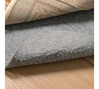 QJHOMO Non Slip Rug Pad 2x3 Feet Carpet Padding, Under Rug Padding Cushioned for Hardwood Floors, Thick Felt Cushion Carpet Pads for Area Rugs Non Skid Backing Runner Rug Mat
