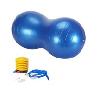 QJIRZB Peanut Ball Kids Exercise Ball Autism Sensory Toy Equipment for Kids Physical Therapy, Yoga, Pilates, Core Training (Exercise Ball with Pump)