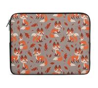 Qjjinxior 10inch Laptop Case, Cartoon Fox Laptop Sleeve