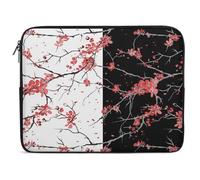 Qjjinxior 10inch Laptop Case, Cherry Blossom Laptop Sleeve