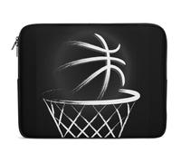 Qjjinxior 13inch Laptop Case, Basketball Laptop Sleeve