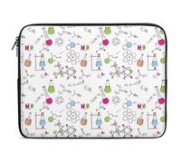 Qjjinxior 15inch Laptop Case, Chemistry Experiment Pattern Laptop Sleeve