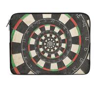 Qjjinxior 15inch Laptop Case, Darts Target Laptop Sleeve